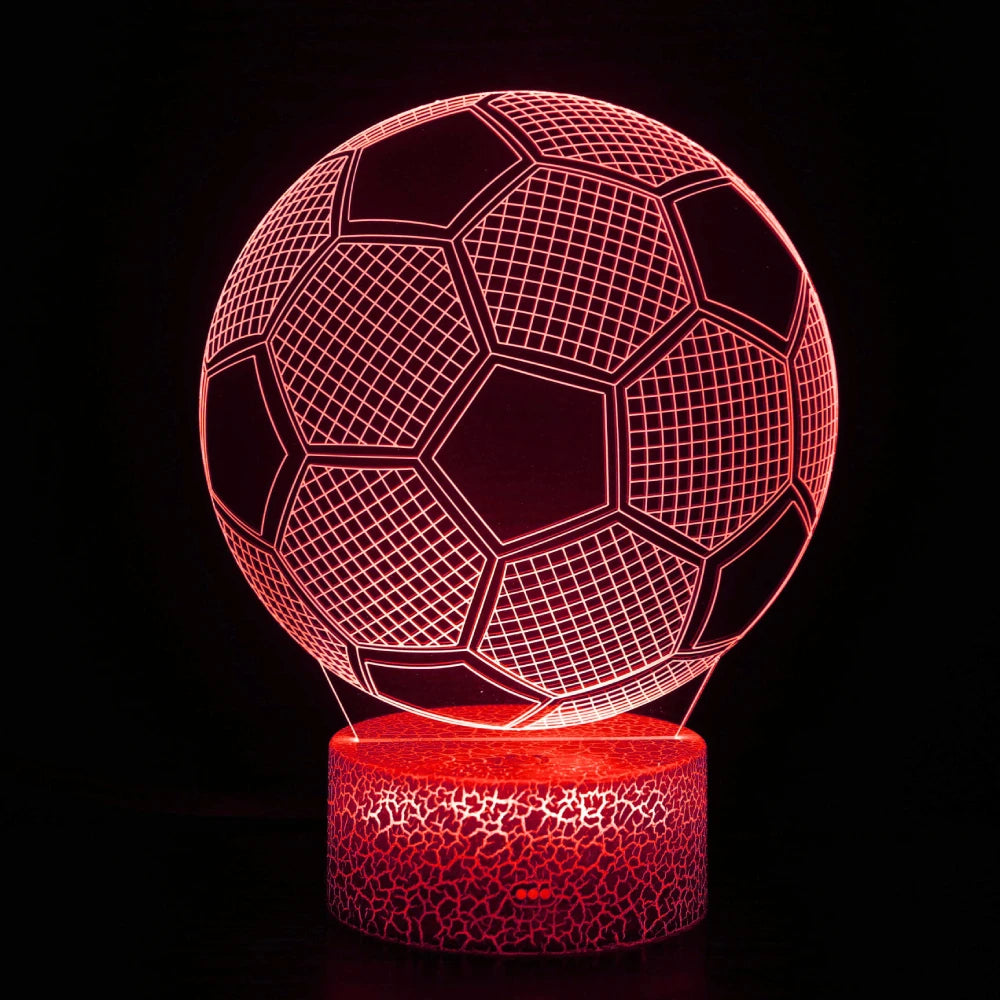 Football 3D Illusion Night Light