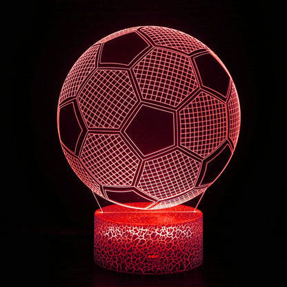 Football 3D Illusion Night Light