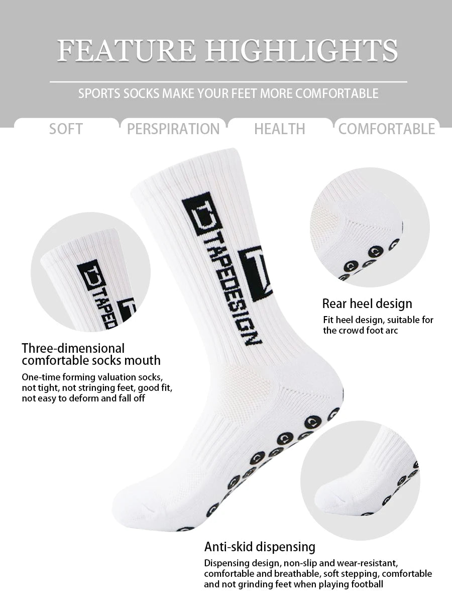 Anti-Slip Football Socks