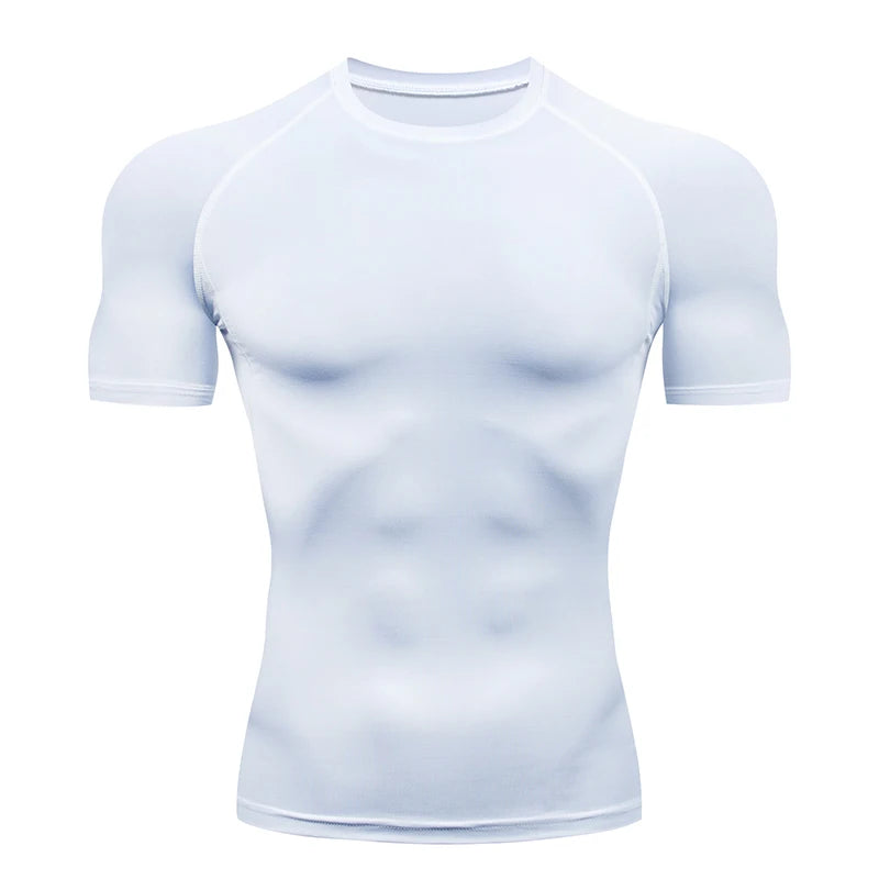 Men Running Compression T-shirt