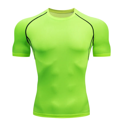 Men Running Compression T-shirt