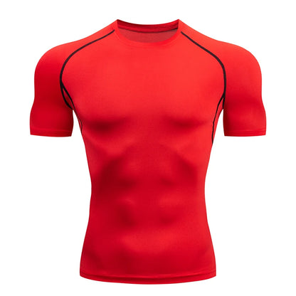 Men Running Compression T-shirt