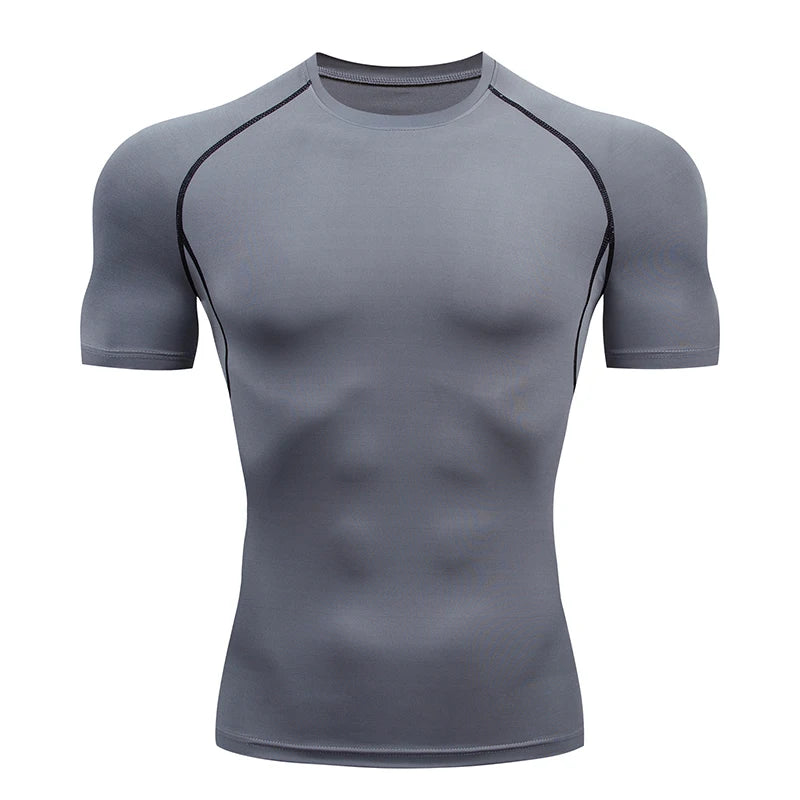 Men Running Compression T-shirt