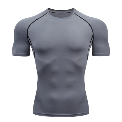 Men Running Compression T-shirt