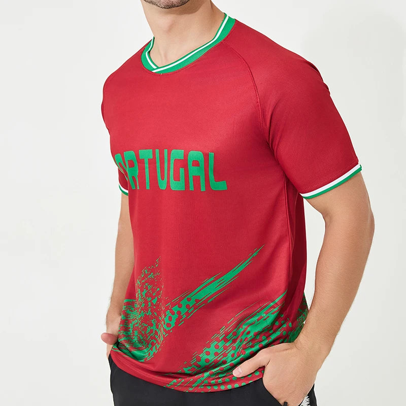 Portugal Football Jersey - European Cup