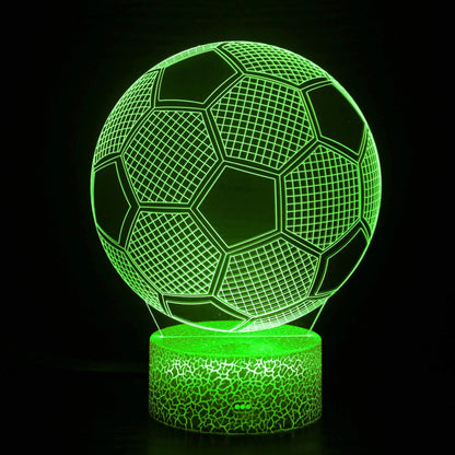 Football 3D Illusion Night Light