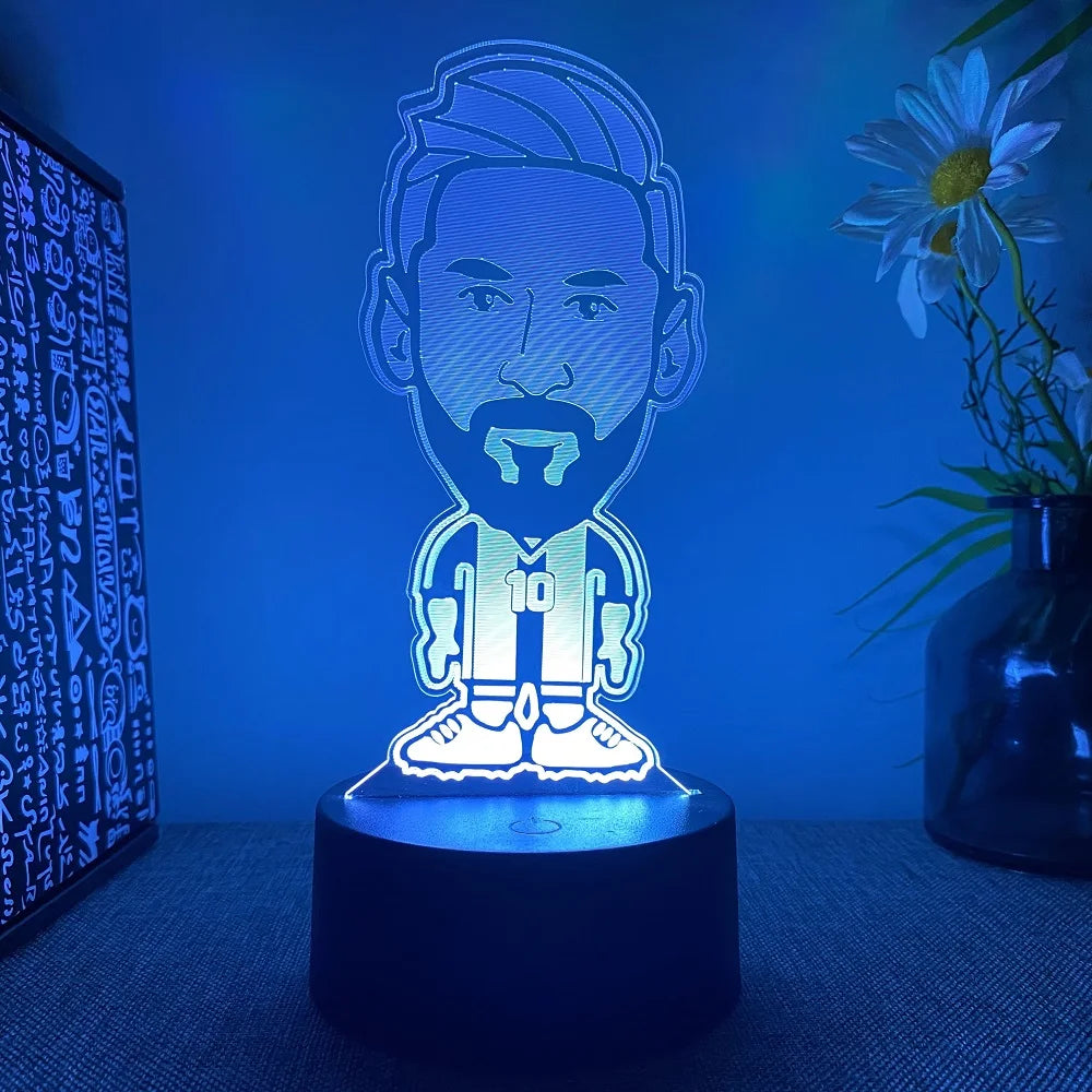 Messi 3D Night Light